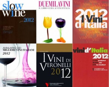 ワインガイドの数は世界一!! さすがイタリア、ワインにはうるさい国です。