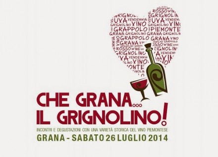 透明感のあるきれいな色の赤ワイン「グリニョリーノ」のイベントです。